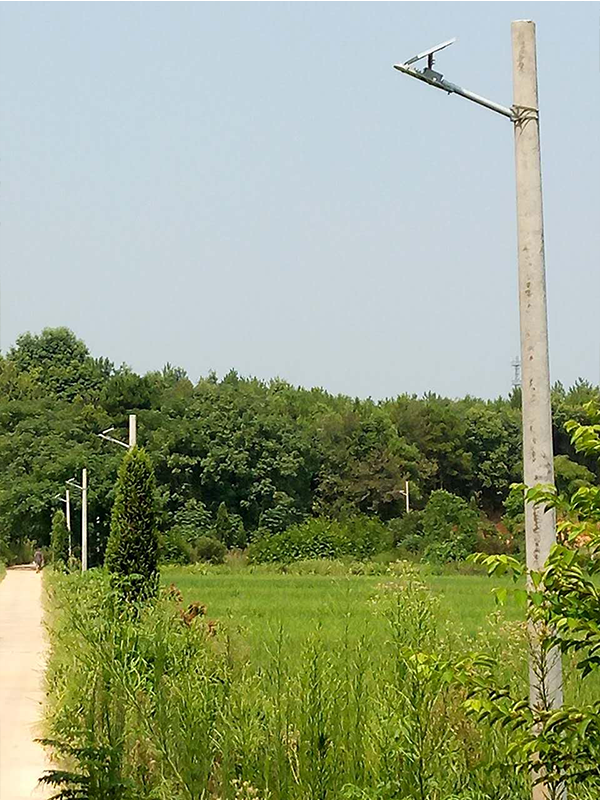 江西農(nóng)村裝太陽能路燈